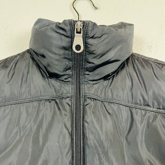 Martin + OSA Duck Down Puffer Jacket Vertical Zip Pockets Black - XS - Picture 4 of 8